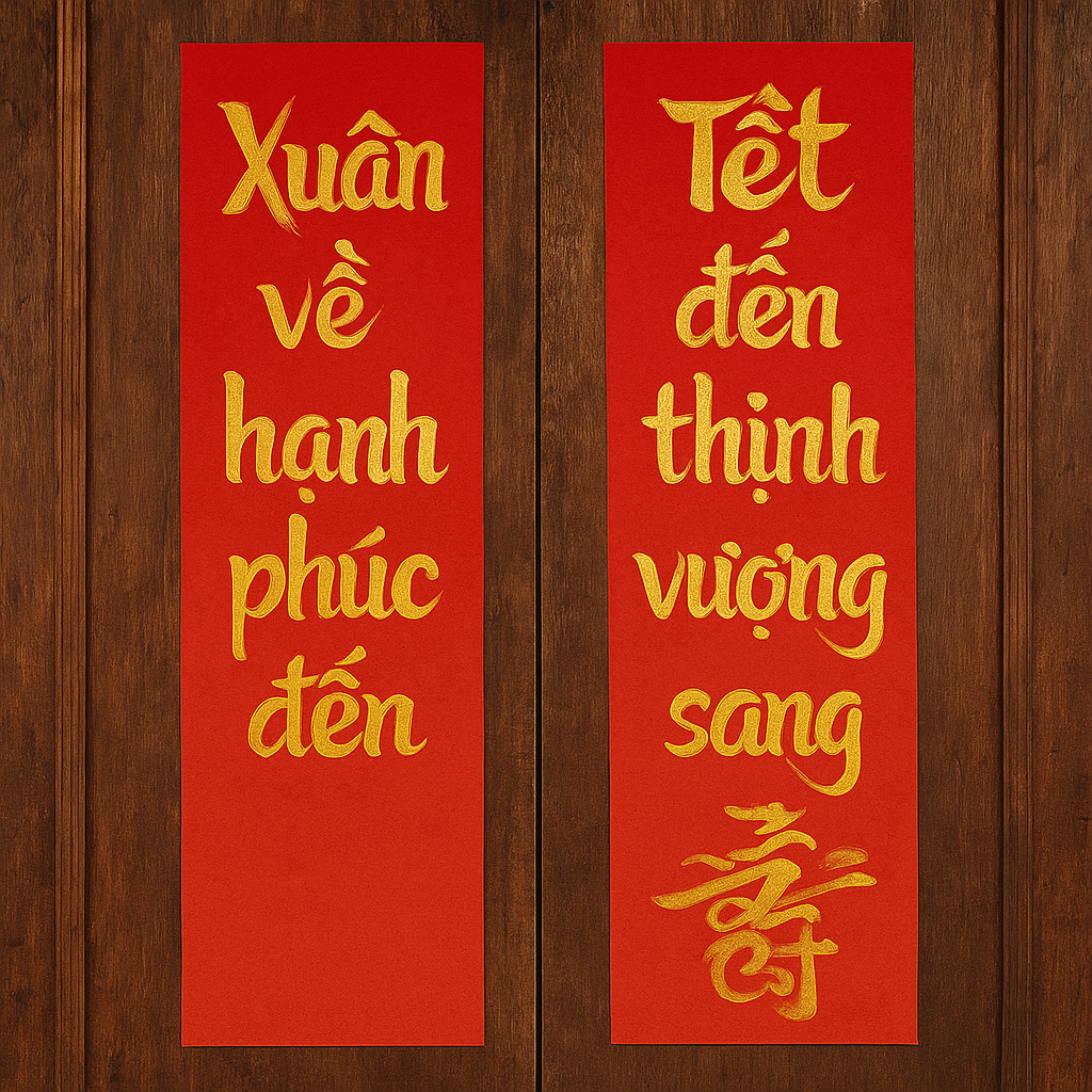 Câu đối Tết